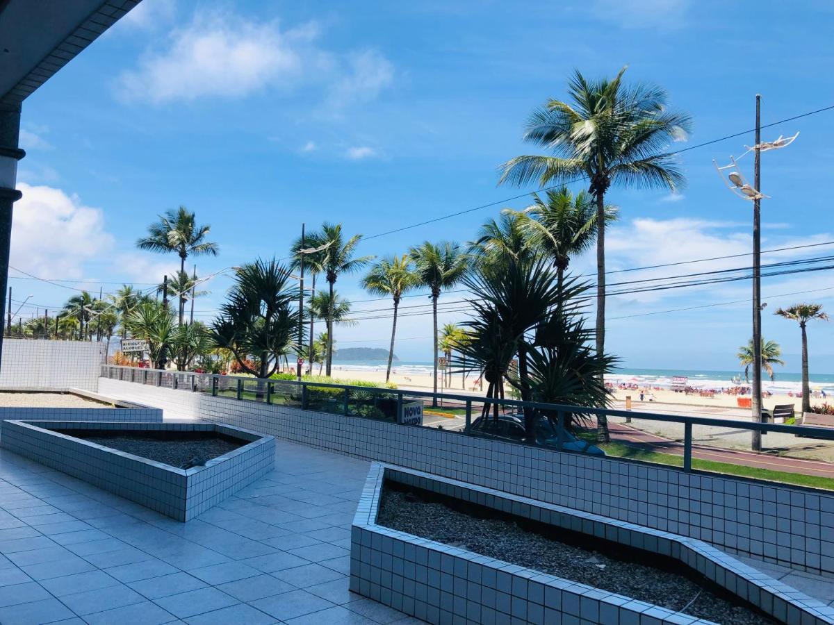 Apto Com Vista Mar Pe Na Areia Praia Grande  Exterior photo